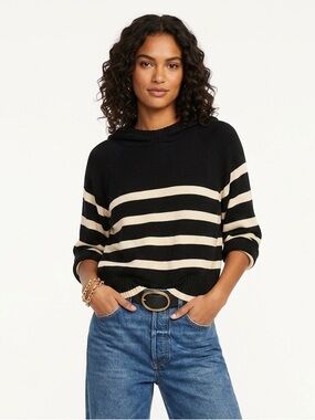 Anthropologie We Are Sundays Trail Long-Sleeve Hoodie Sweater 100% Cotton